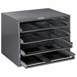 Klein Tools 4-Box Slide Rack Storage for Extra Large Boxes