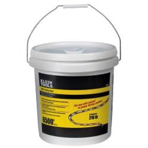 Klein Tools Polypropylene Pull Line - 6500 Feet with Storage Container