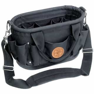Klein Tools 12-Pocket Tool Tote with Shoulder Strap