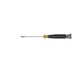 Klein Tools 3/32" Slotted Electronics Screwdriver - 3" Blade