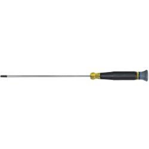 Klein Tools 1/8" Slotted Electronics Screwdriver - 6" Blade