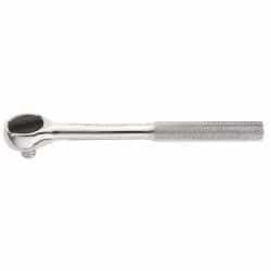 Klein Tools 7-1/2'' Ratchet Socket Wrench- 3/8'' Socket Size