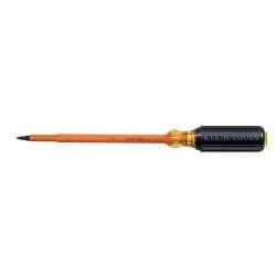 Insulated Screwdriver, #1 Square-Recess Tip, 7'' Shank
