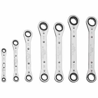 Klein Tools 7-Piece Ratcheting Box Wrench Set