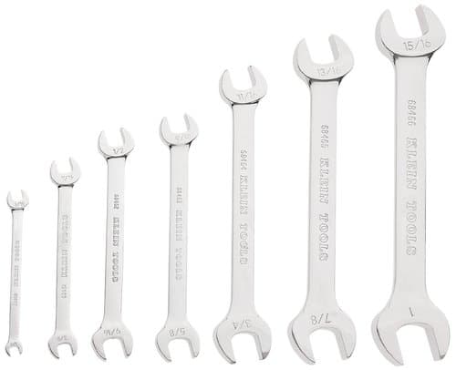 7-Piece Open-End Wrench Set