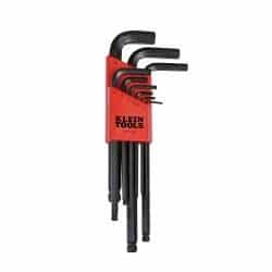 Klein Tools 9-Piece L-Style Ball-End Hex-Key Caddy Set - Metric