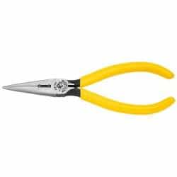 Klein Tools 6'' Standard Long-Nose Pliers - Side-Cutting & Switchboard Work