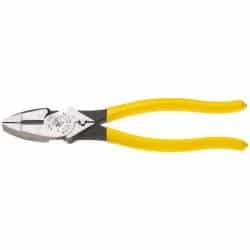 Klein Tools 9'' High-Leverage Side-Cutting Pliers - Connector Crimping