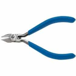 Klein Tools 4'' Midget Diagonal-Cutting Pliers - Pointed Nose, Extra Narrow Jaws