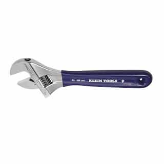Klein Tools Adjustable Wrench Extra-Wide Jaw - 8"