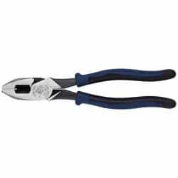 Klein Tools 9'' Journeyman High-Leverage Side-Cutting Pliers - Fish-Tape Pulling