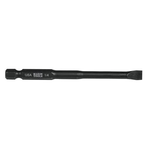 Klein Tools 3/16'' Slotted Power Drivers - 3-1/2'' Bit