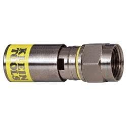 Klein Tools Universal F Compression Connector - RG6/6Q (50-Pack)
