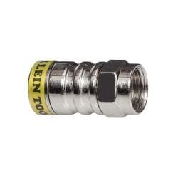 Klein Tools F Push-On Connector - RG6/6Q