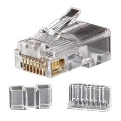 Klein Tools Modular Data Plug - RJ45 - CAT6, 25-Pack