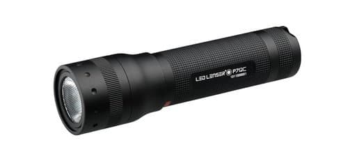 LED Lenser P7QC Four-Colored Handheld Flashlight