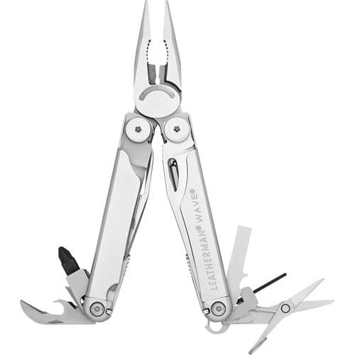 Leatherman New Wave 17-Piece Utility Tool with Leather Sheath