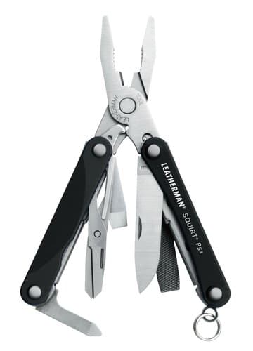 Stainless Steel Squirt PS4 Multi-Tool, Black