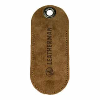 Brown Leather Sleeve Sheath for Leatherman Sidekick and Wingman Tools