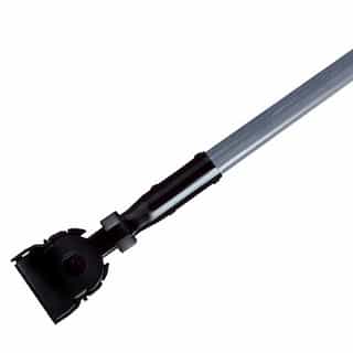 Gray And Black, Snap-On Fiberglass Dust Mop Handle-60-in