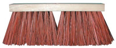 16" Hardwood Street Broom w/ Palmyra Bristles