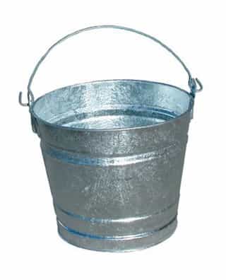 8qt Hot Dipped Galvanized Steel Water Pail