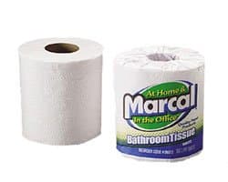 Marcal Premium Recycled Two-Ply Bathroom Tissue, 2-Ply