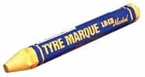 Markal White Tyre Marque Rubber Marking Crayons