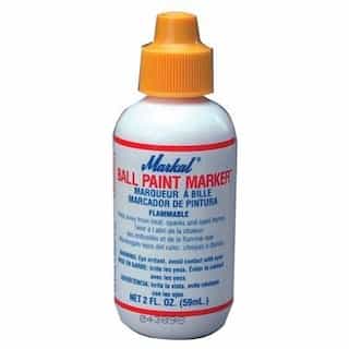 White Fade Resistant Liquid Ball Paint Marker