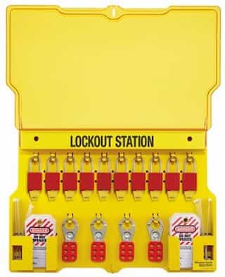 Master Lock 22-in Safety Series Lockout Stations