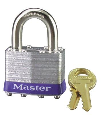 Master Blister Pack Keyed Different Tumbler Padlock
