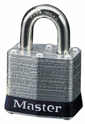 Master Lock 4 Pin No. 3 Laminated Steel Pin Tumbler Padlocks