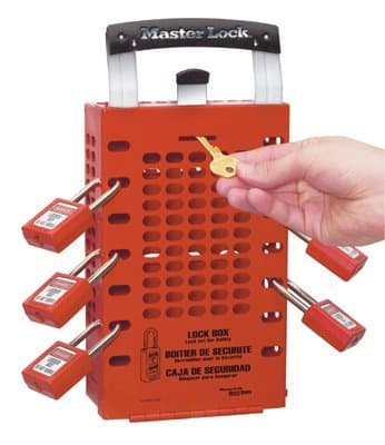 Red Safety Series Latch Tight Lock Boxes