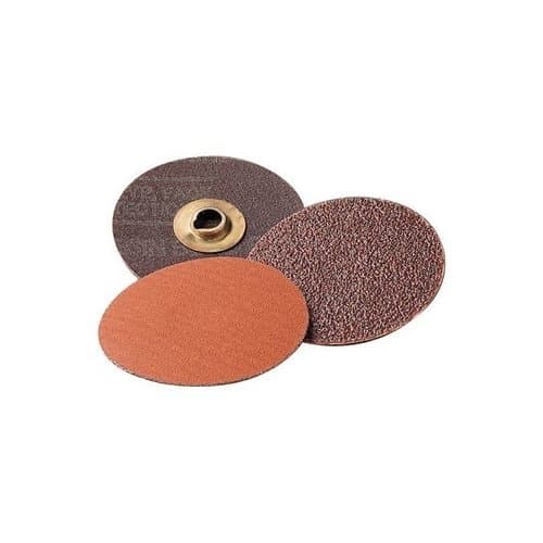 3M 2" Yellow Button Regalite Polycut Roloc Cloth-Coated Discs