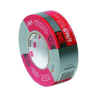 3M 3M Polyethylene Coated 2" x 60 Yds Silver Duct Tape