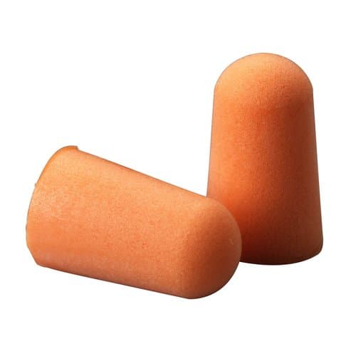Bright Orange Foam Ear Plugs