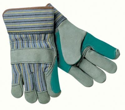12 OZ. Men's Canvas Gloves w/Knit Wrist
