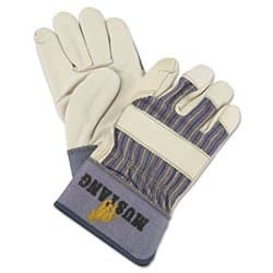 Large Mustang Grain Leather Palm Gloves