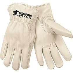 Large Unlined Premium Grade Cowhide Gloves