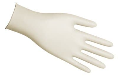 Medium Disposable Powdered Vinyl/Latex Gloves