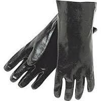18" Gauntlet Interlock PVC Gloves