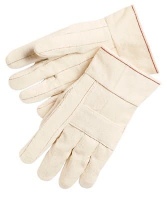 Double Palm and Hot Mill Gloves w/PVC Dots