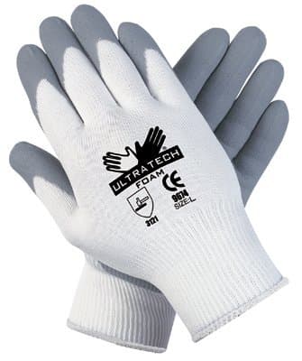 Memphis Glove Large Nylon Foam Nitrile Coated Gloves