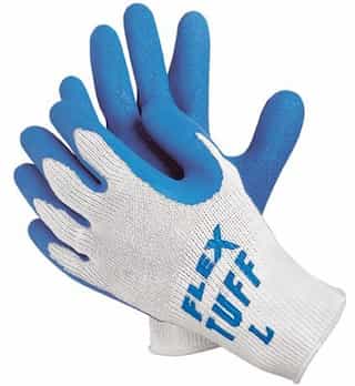 Small Premium Latex Coated String Gloves