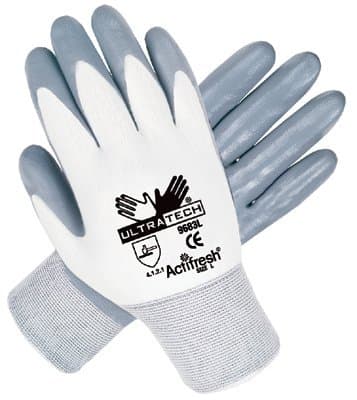 Large 13 Gauge Ultra Tech Nitrile Coated Gloves