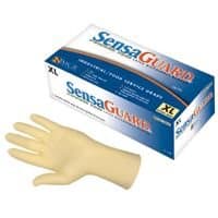 X-Large 5 Mil Disposable Latex Gloves Powder Free