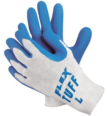 Medium Premium Latex Coated String Gloves