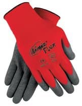 Memphis Glove Medium Ninja Flex Latex Coated Palm Gloves