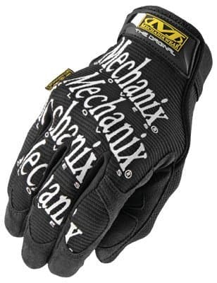 Small Black Spandex/Synthetic Leather Original Gloves