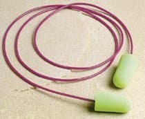 Pura-Fit Disposable Corded Safety Earplugs
